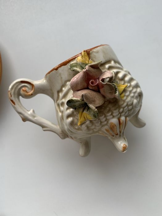 Кавова пара порцелянова