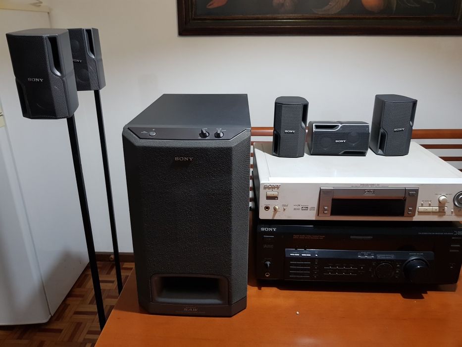 Cinema em casa como novo