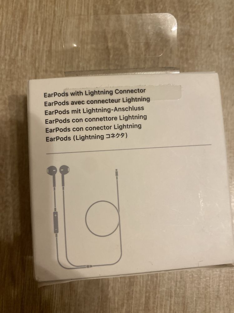 EarPods lightning Connector słuchawki przewodowe