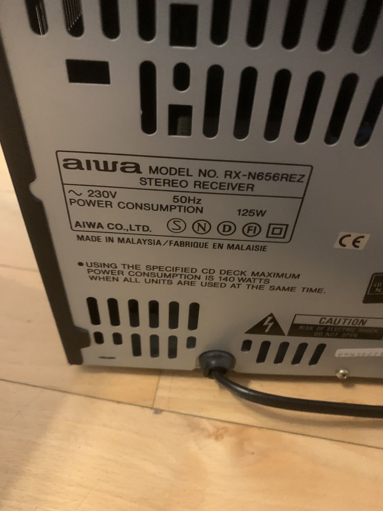 музыкальный цент на 3 диска aiwa RX  N656