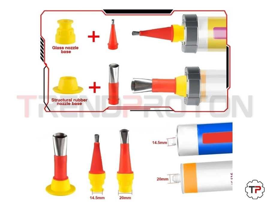 Pistola de Calafetagem Elétrica c/ 2 Baterias 4Ah