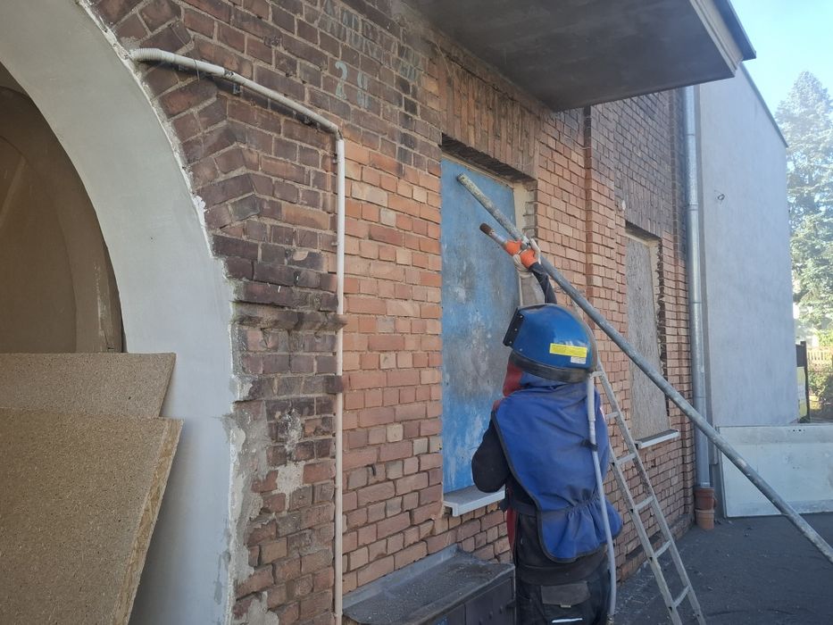 Piaskowanie Stal Beton Cegła, Sodowanie Drewna