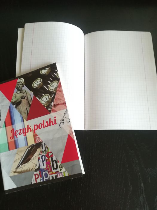 Zeszyt szkolny A5 60 k kratka margines oprawa miękka 10 sztuk