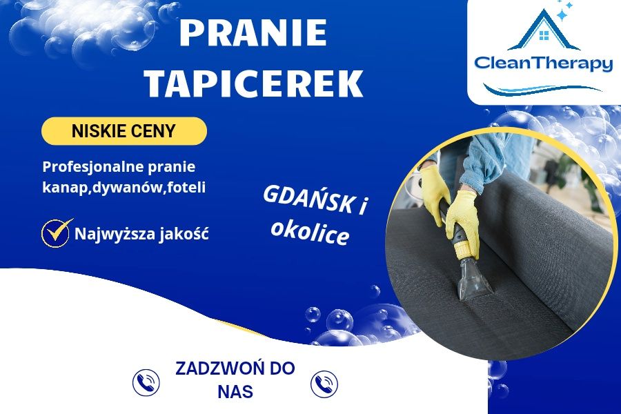 Pranie Tapicerek Gdańsk Sopot Gdynia