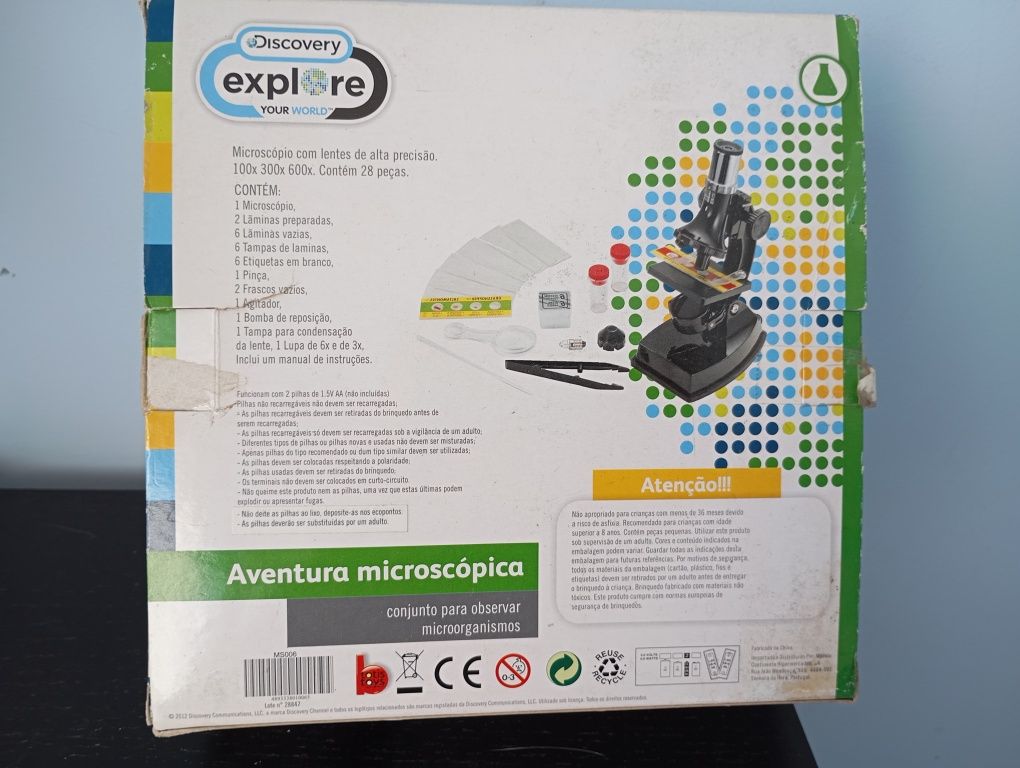 Microscópio Discovery Explore