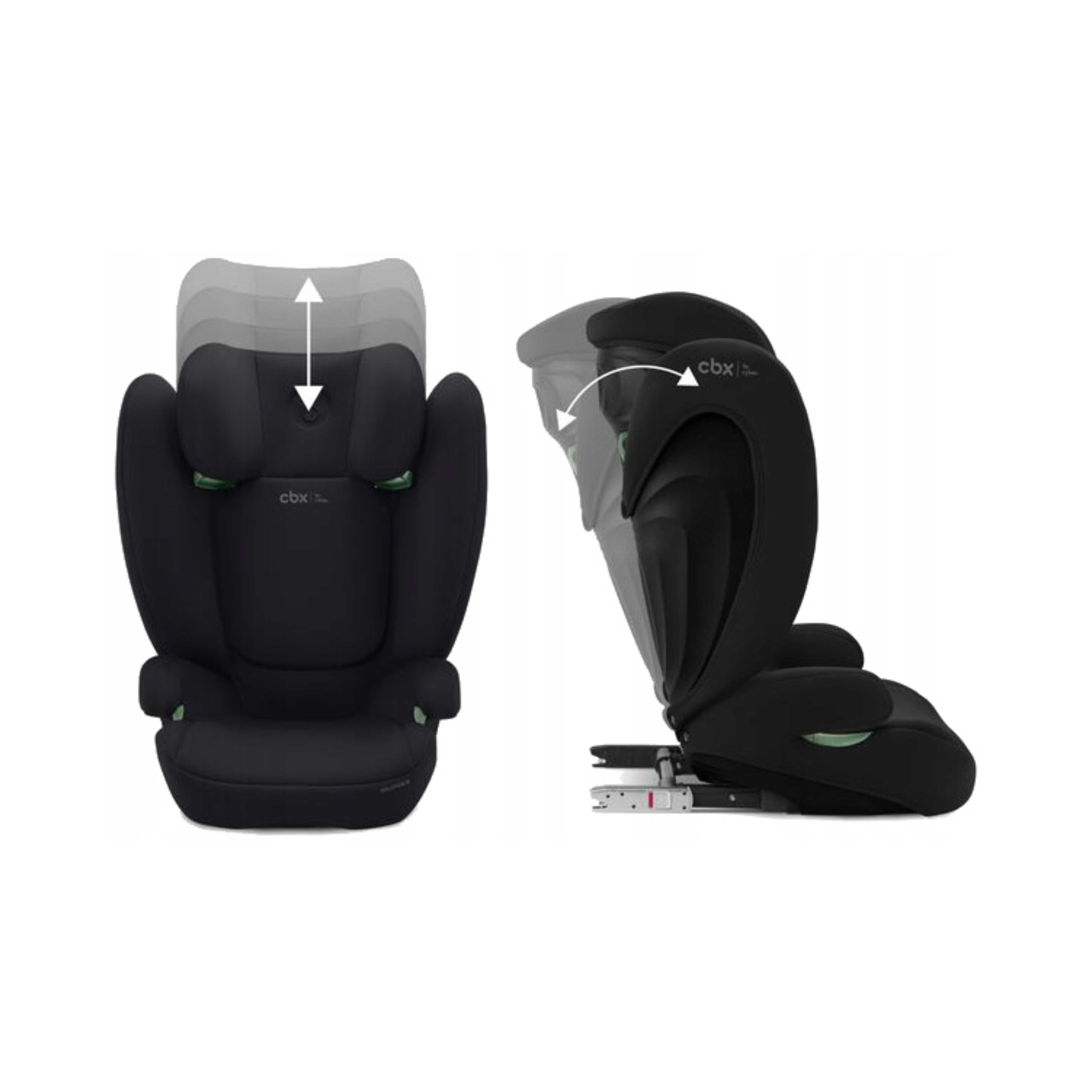 MEGA Fotelik Samochodowy Cybex Solution 15-50kg Isofix Dla Dziecka HIT