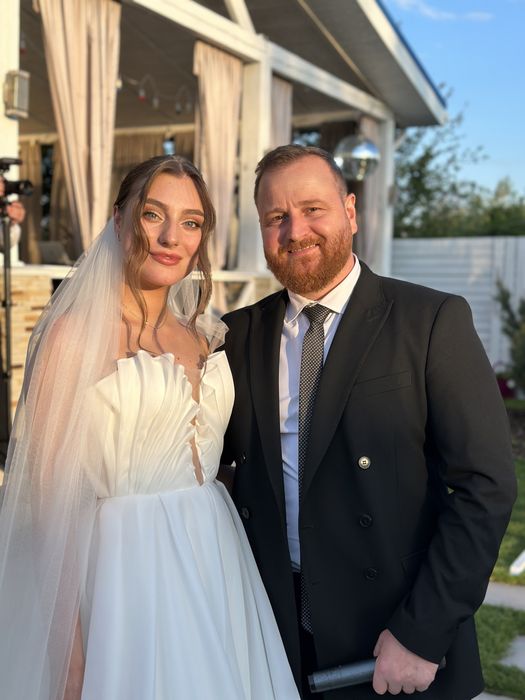 Весільна сукня з органзи