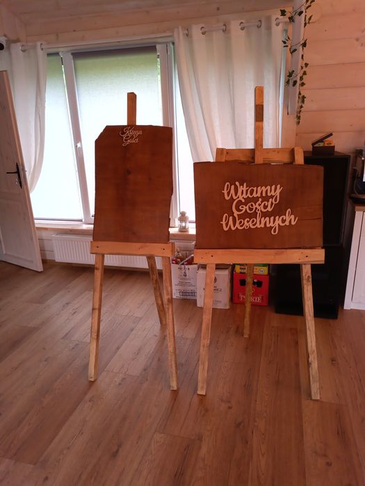 Scianka weselna, heksagon , sztalugi