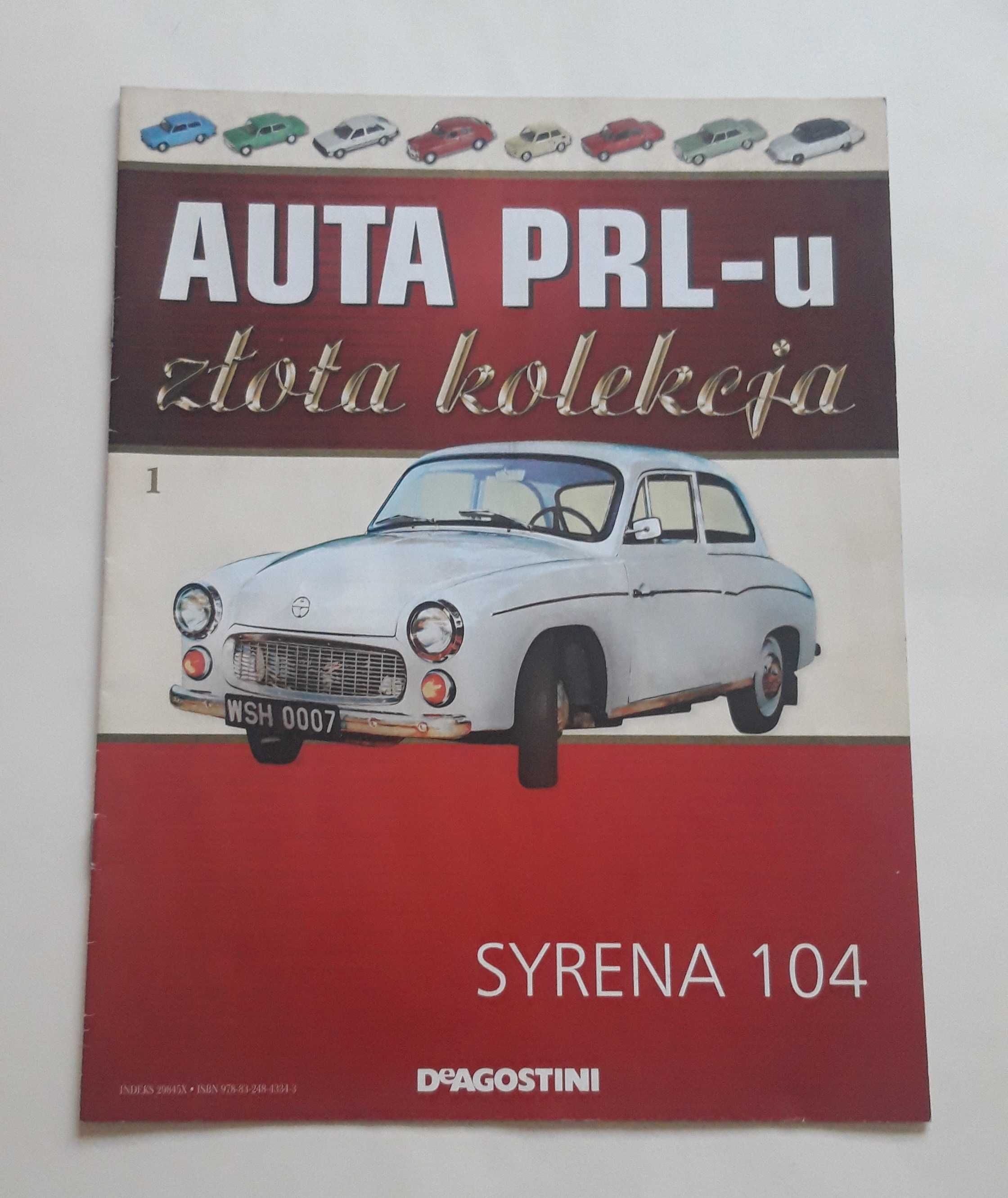 Gazetka Auta PRL-u. Złota kolekcja nr 1 Syrena 104