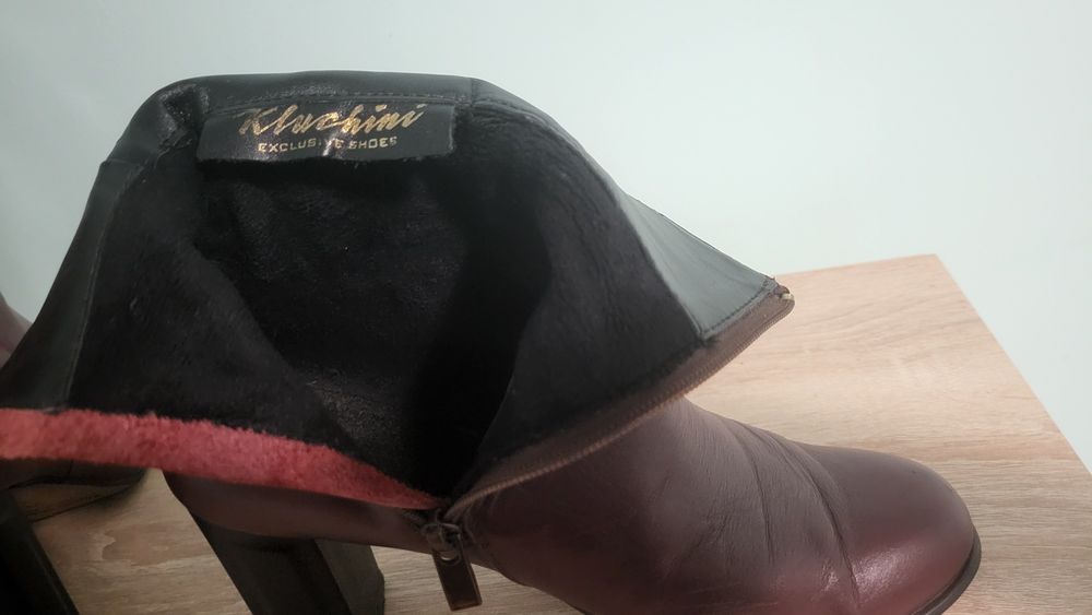 Ботинки женские напівчеревики жіночі шкіряні демісезонні 39 розмір