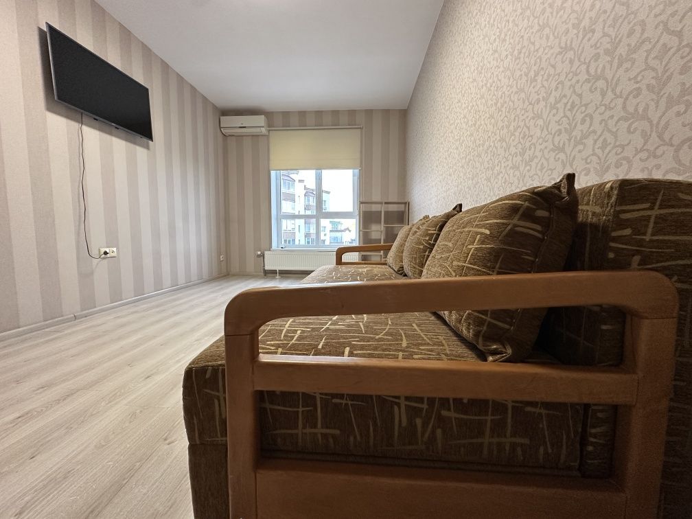 ЖК Акварелі 2.  Оренда 1к квартири з евроремонтом