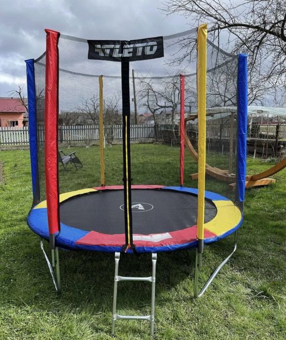 Дитячий батут 183 252 см | Батут для стрибків для ігор для тренувань