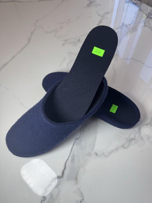 Тапки з натурального войлока