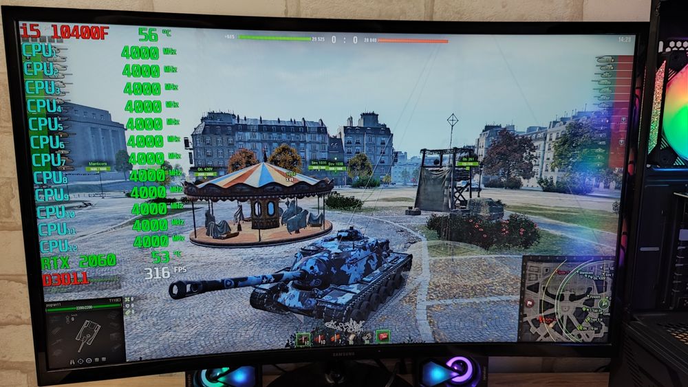 Игровой ПК RTX 2060 i5 10400F CS2 GTA 5 WOT RUST dota2