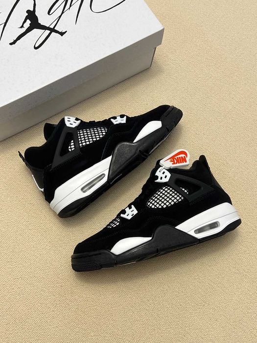 Buty meskie Mokasyny Jordan_4_Retro_White_Thunder R.45