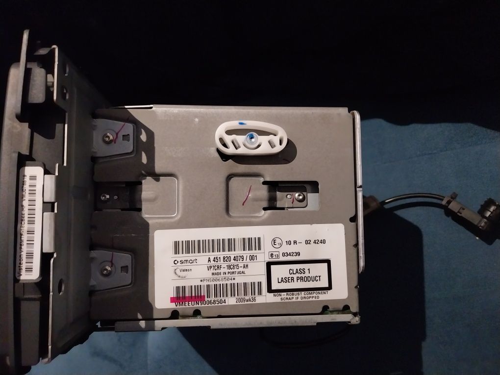 Rádio original Smart Fortwo 451