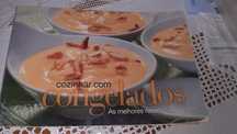 Revista cozinhar com congelados