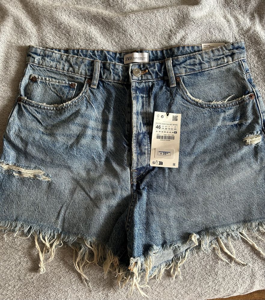 Шорти Zara, джинсові шорти Zara