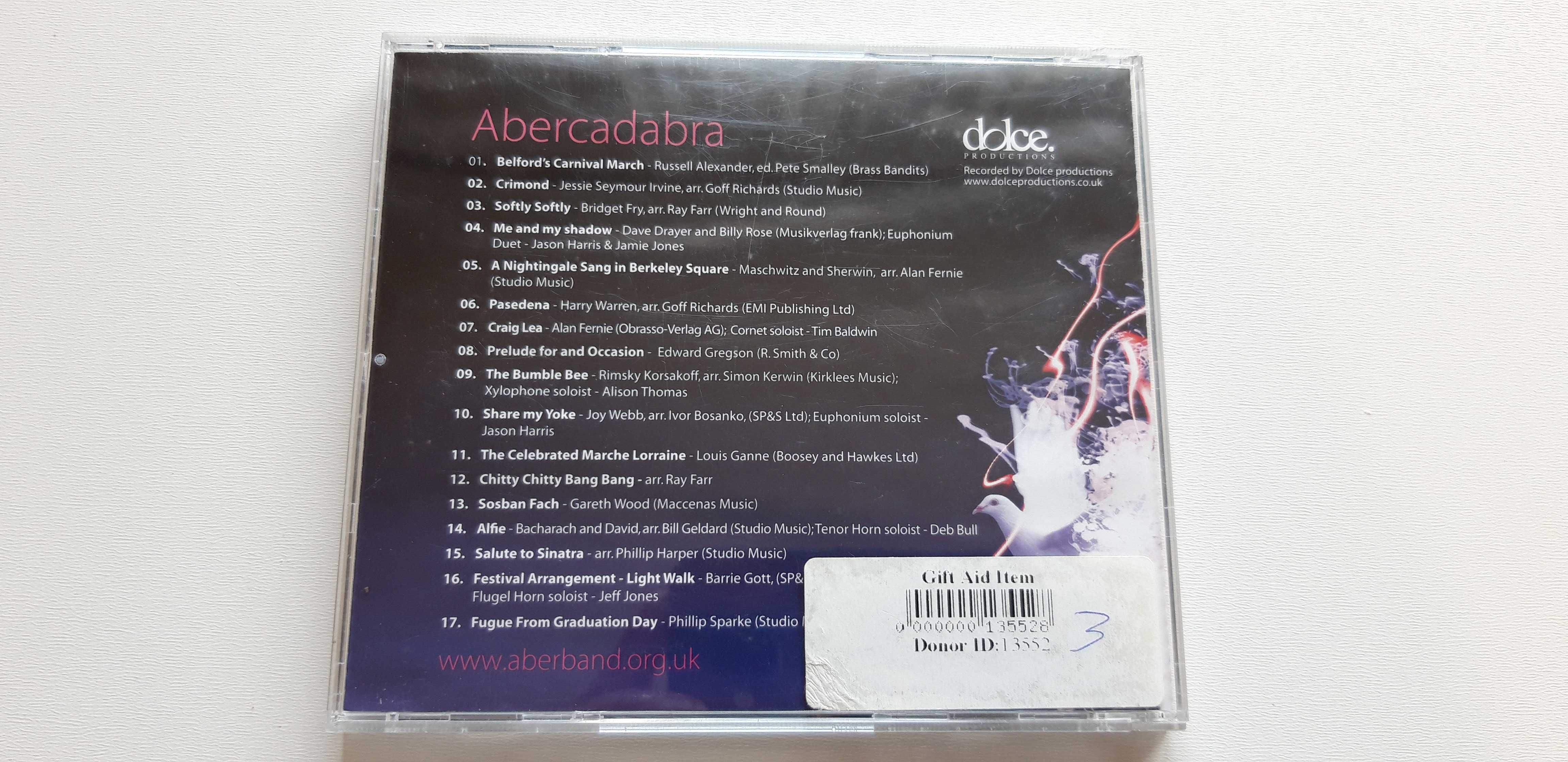 Płyta cd Abercadabra  Muzyka instrumentalna  nr62
