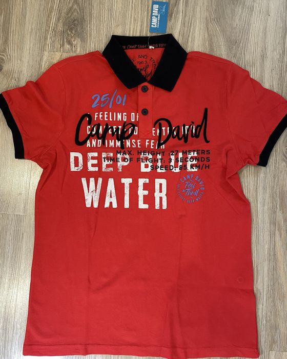 Чоловіче поло Camp David – Power Red | Limited Edition