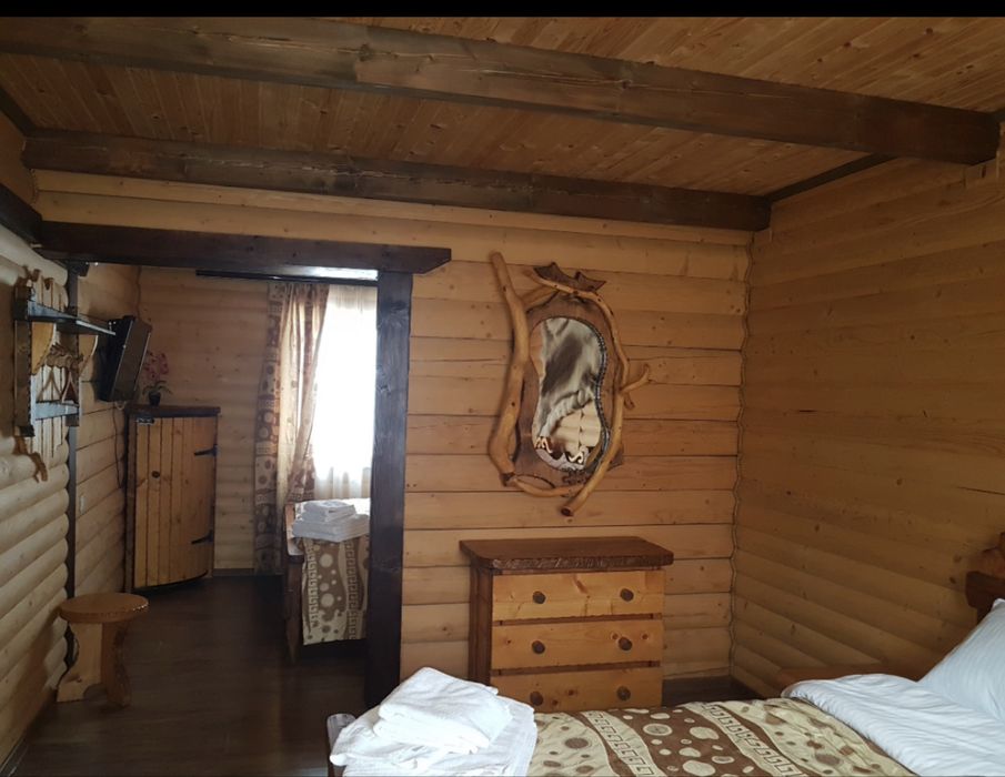 Будинок 200м2 зі зрубу в Буковелі (Поляниця) з ремонтом та меблями.