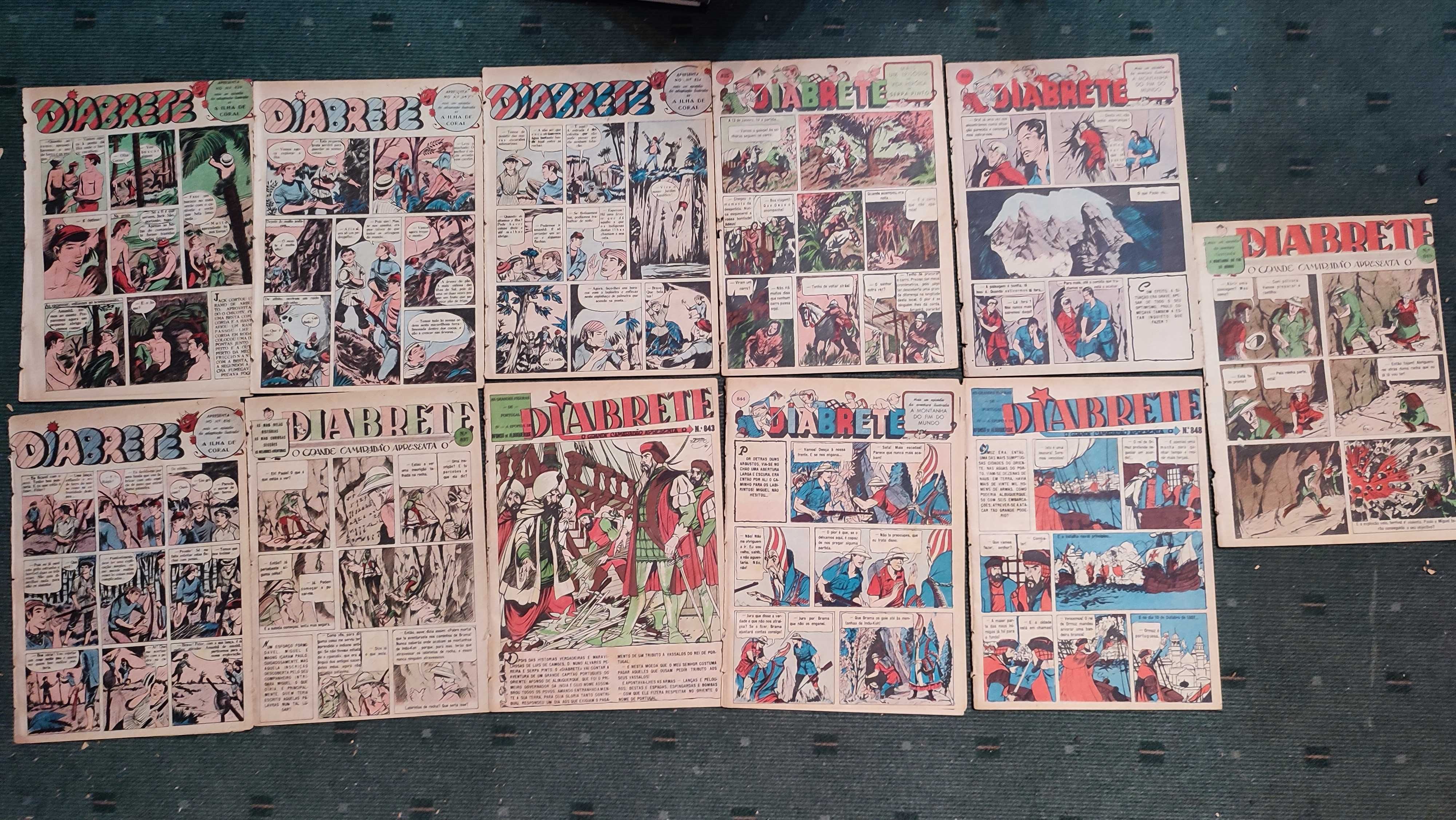 71 revistas BD antigas Diabrete