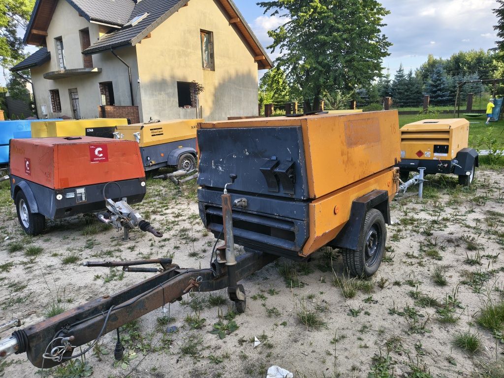 Sprężarka kompresor silnik Deutz Wydajność 4,2m3/min
