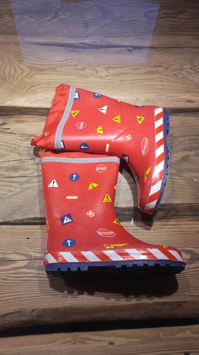 Kalosze chłopięce nowe