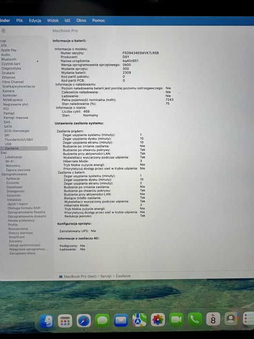 Macbook pro 16 2019 apple 16gb ram 256gb i7