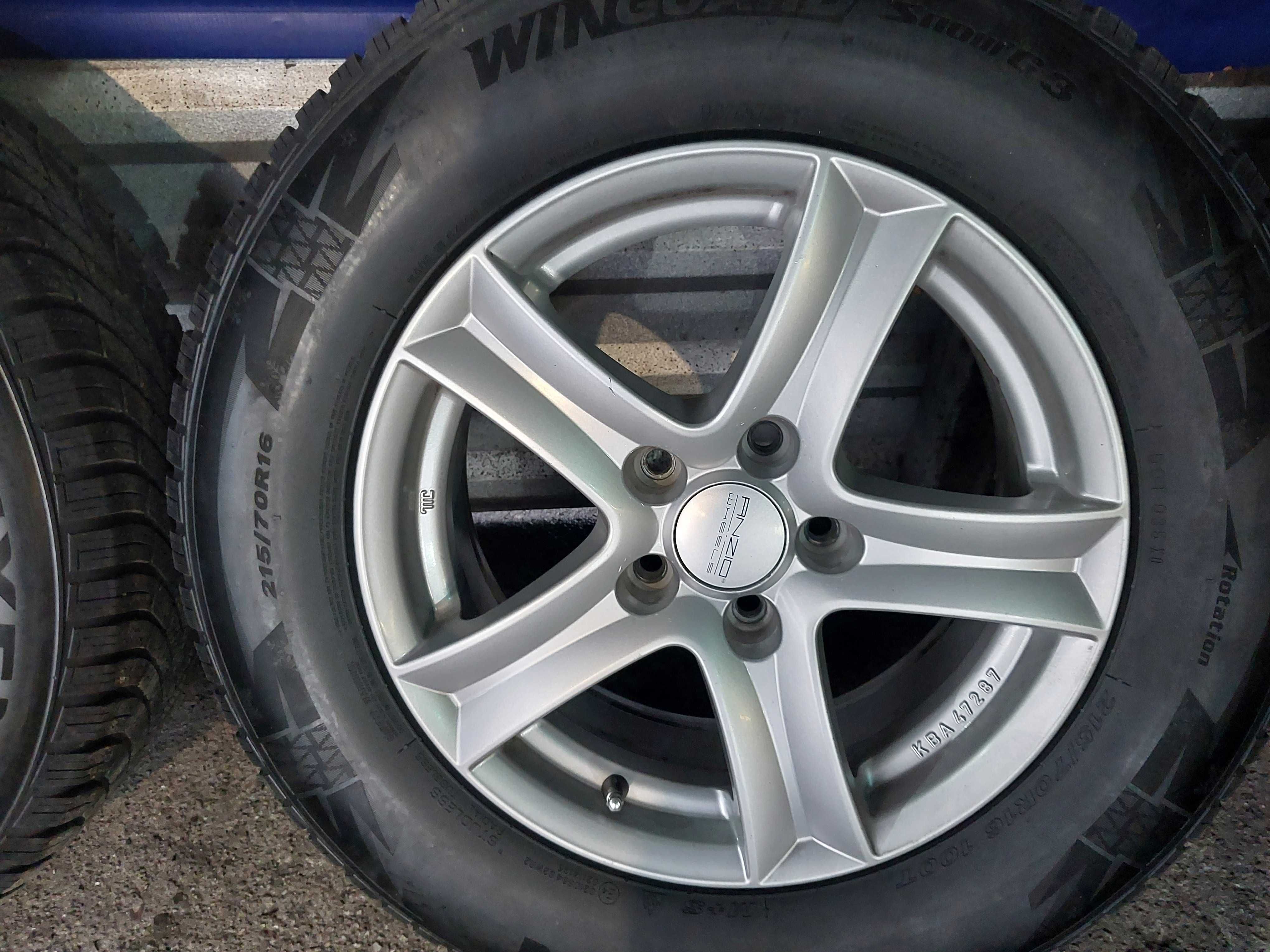 Koła zimowe alu Kia, Hyundai 16 cali 5x114.3 plus opony zimowe Nexen