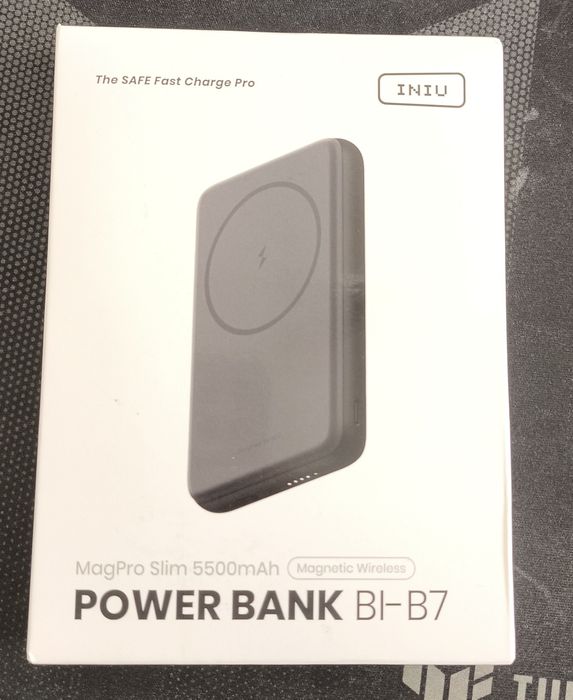 Powerbank iPhone Iniu BI-B7 5500mah 20w MagSafe - Nowy -