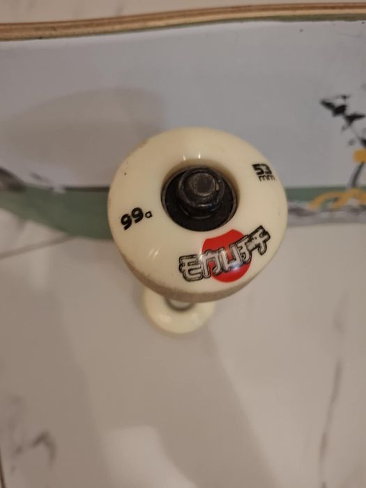 Deskorolka solidna Enuff Wiśnia biała 8"