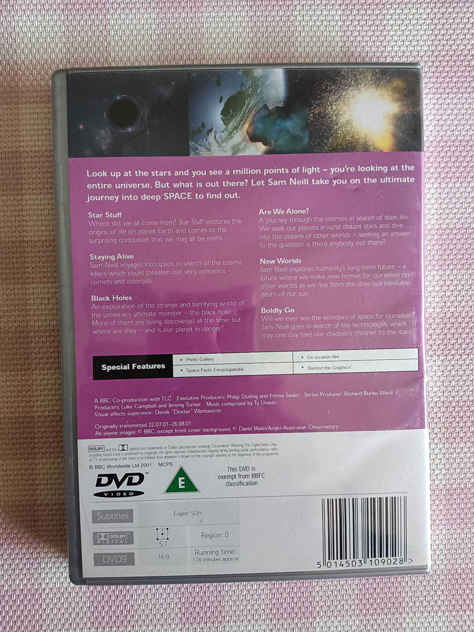 DVD Space - Série Documentário BBC  (sem legendas portuguesas)