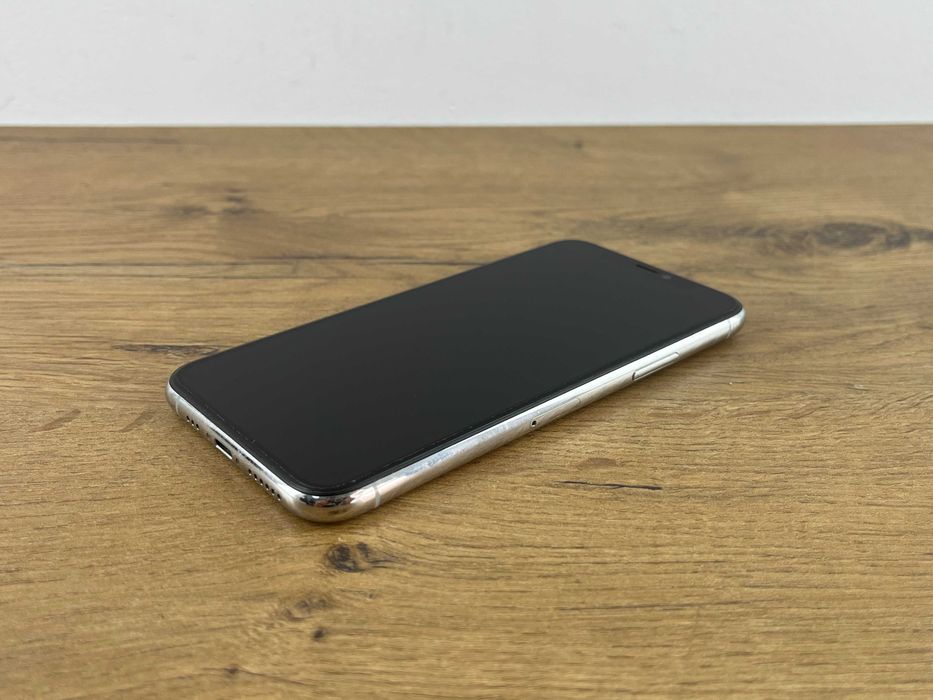 1383. Iphone 11 PRO Biały, 64GB , ZADBANY, 91% BATERII, Komplet