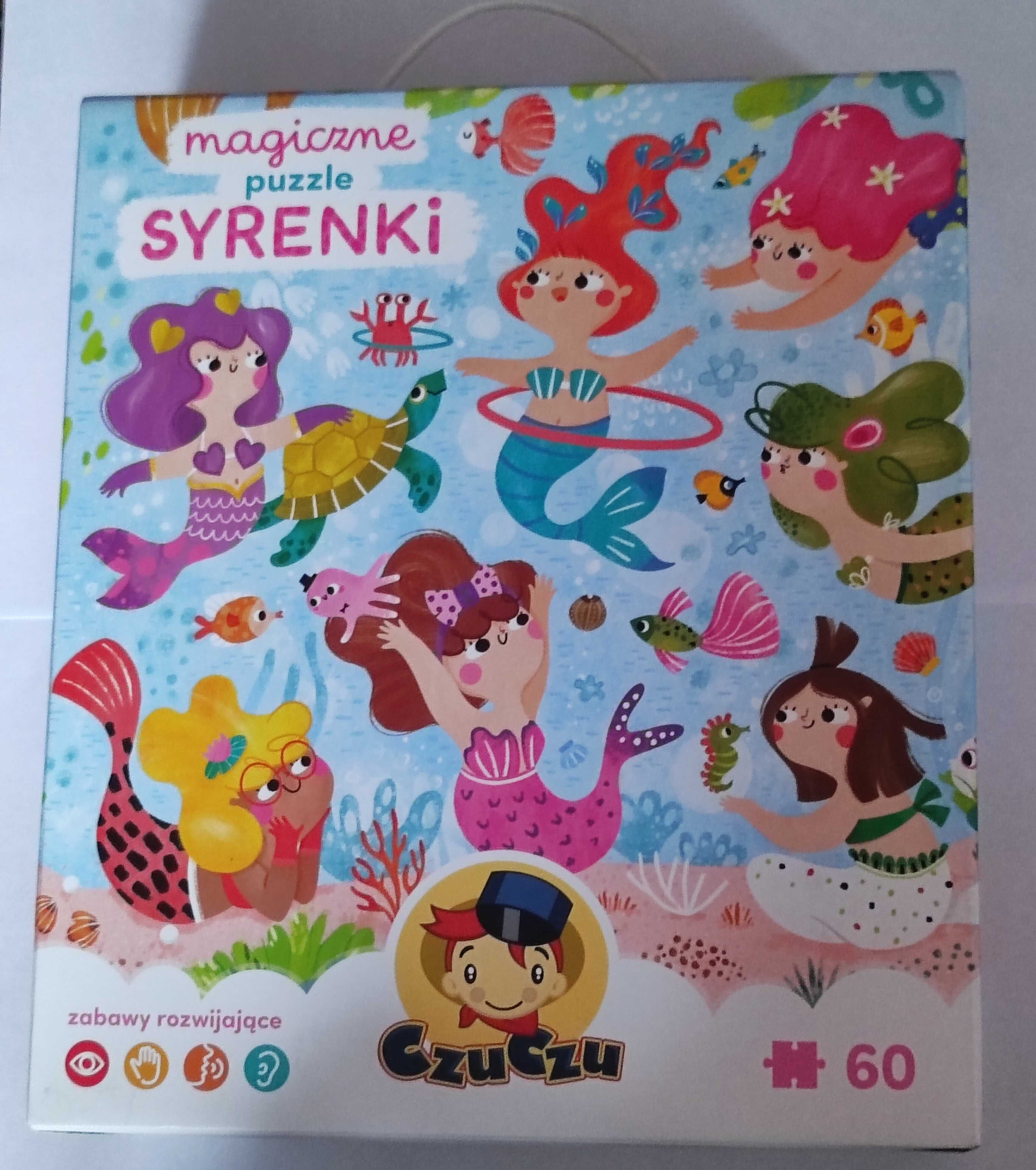 Puzzle magiczne Syrenki CzuCzu