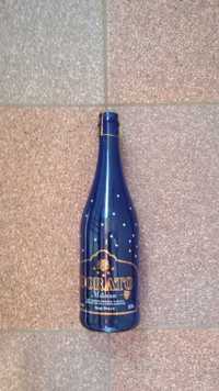 Butelka kolekcjonerska DORATO Millenium, szkło kobaltowe