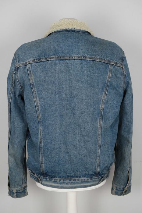 Levi's jeansowy na miśku męski r L