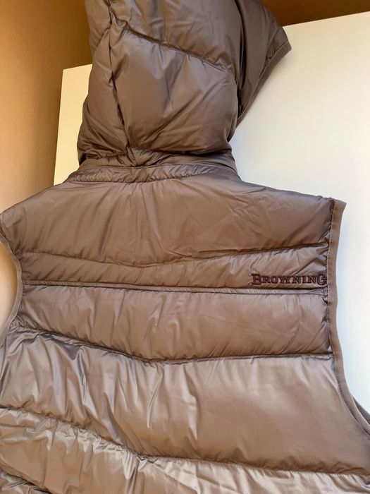 Пуховий жилет Browning Arctic Down Vest Chocolate Безрукавка