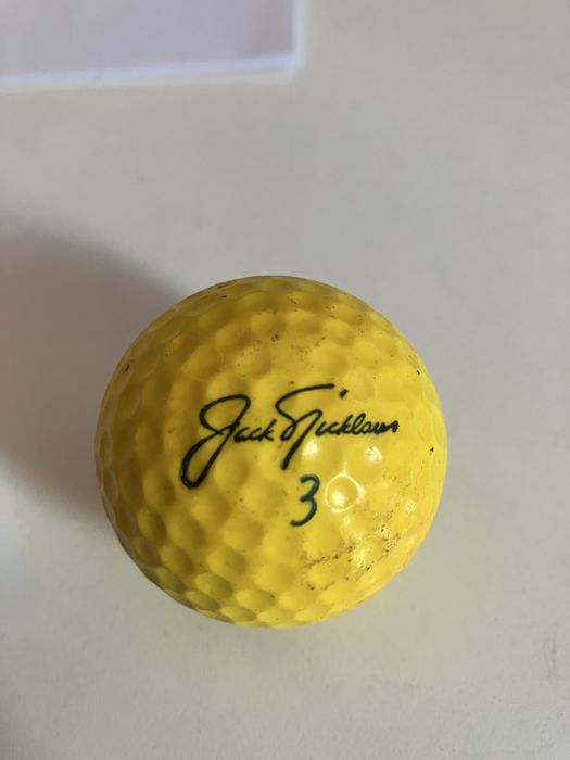 Bola golf vintage Jack Nicklaus