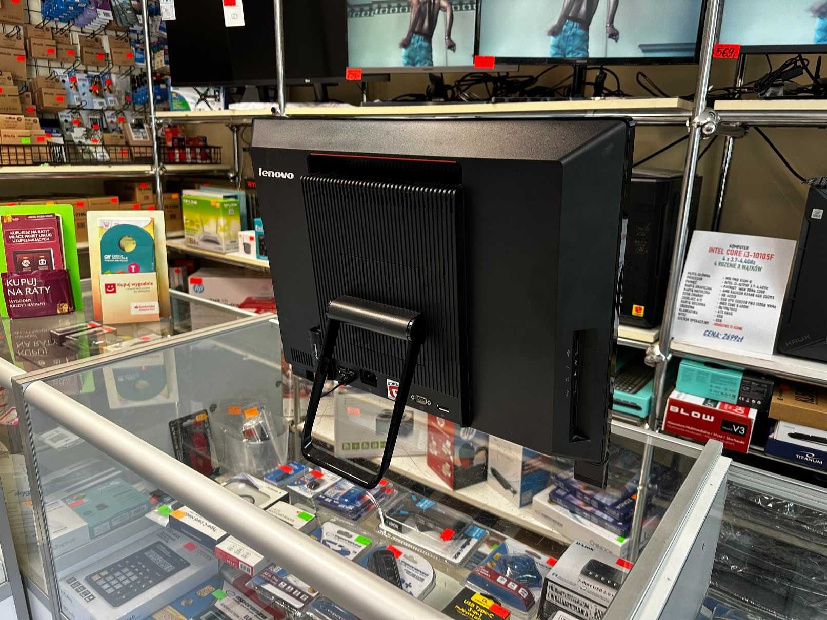Komputer AIO LENOVO THINKCENTRE EDGE 72z 20" Core i5 8GB 256SSD Win10P