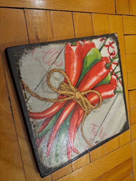 Kolekcjonerska podkładka z motywem warzyw