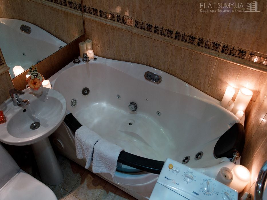 DE LUXE Квартира Подобово з ДЖАКУЗІ, вул. Харківська, 43, ТРЦ Лавина