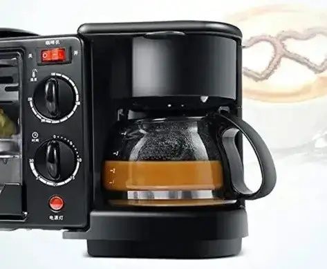 Электрическая печь + кофеварка + гриль Сковорода 3в1 Zepline ZP-116 на
