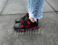 Jordan 4 damskie czarne sneakersy buty retro sportowe nowe 36-41