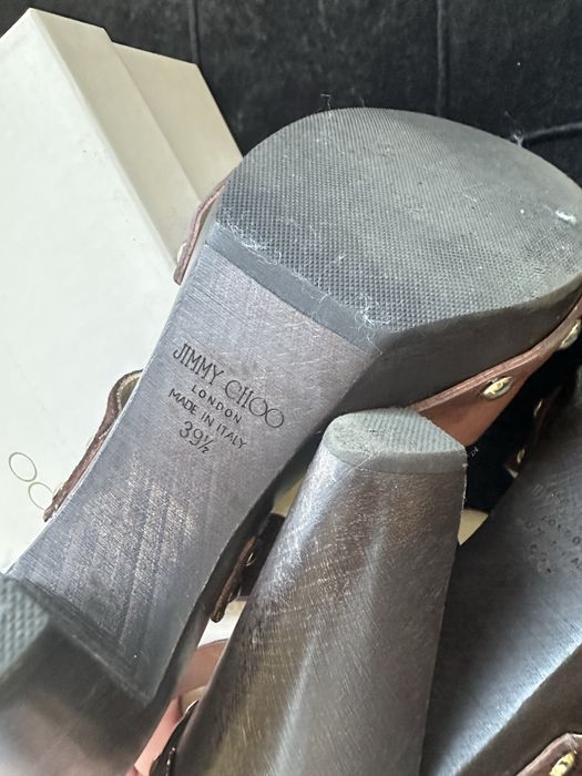 Шкіряні босоніжки Jimmy Choo оригінал