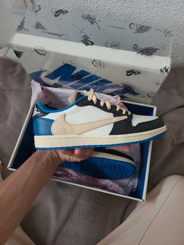 Nike Air Jordan 1 Retro Low OG SP Fragment x Travis Scott Eu 41