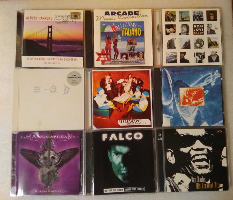 New 9. Тільки фірмові диски CD (каталог і ціни)