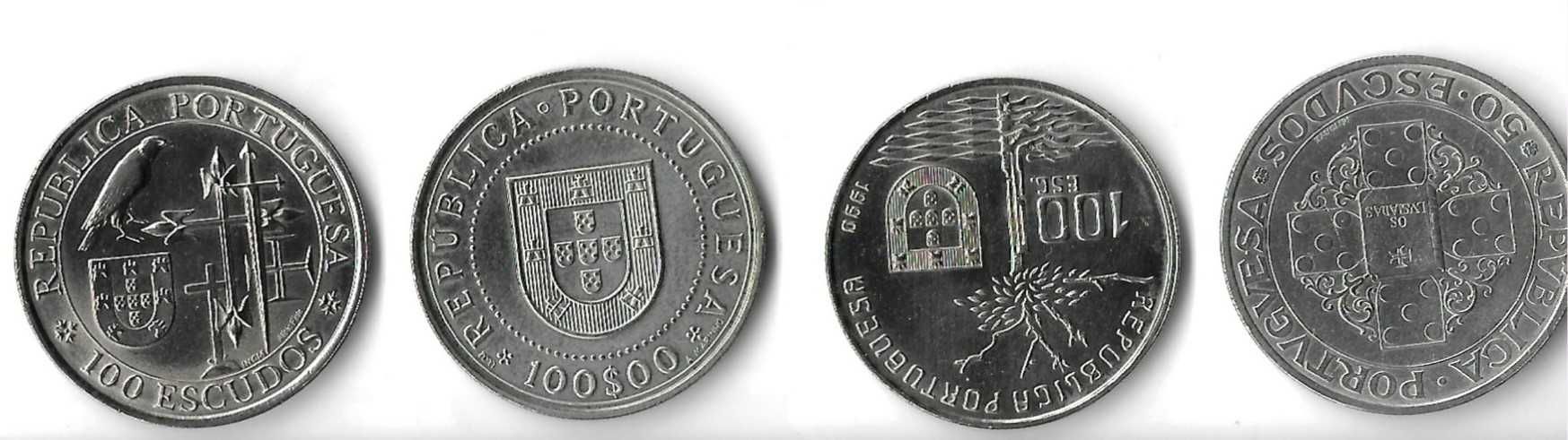 LUSÍADAS 1972 (50$) + 3 moedas