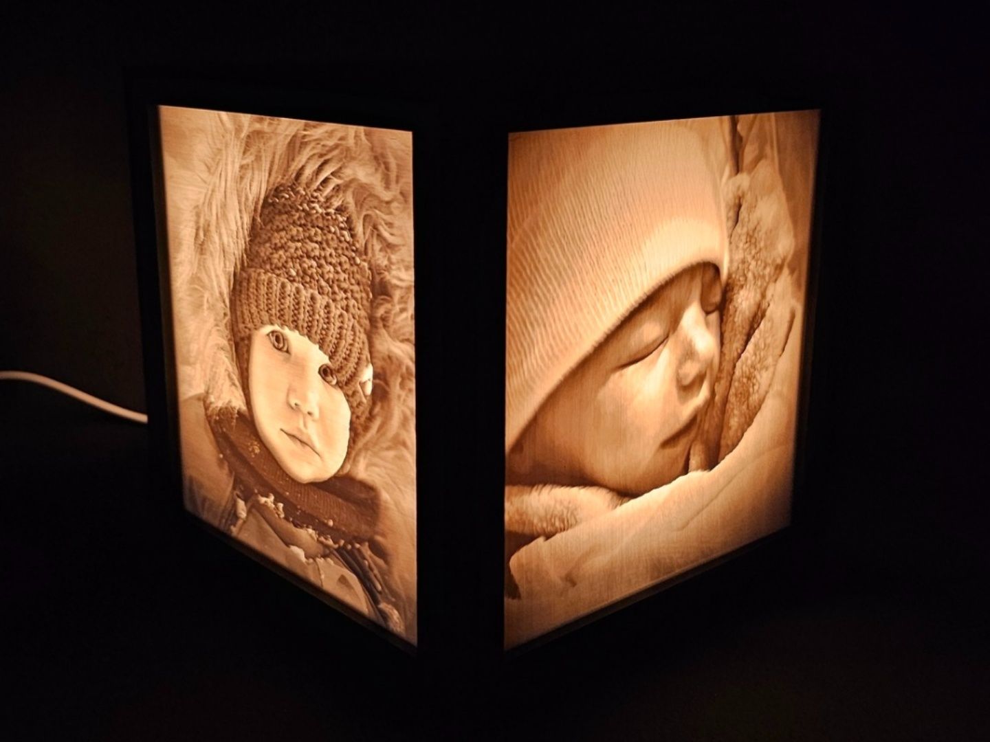 Fotos lithophane personalizadas