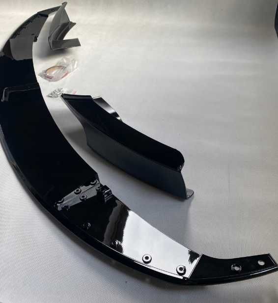 Dokładka Zderzaka Splitter BMW F30 F31 CZARNY POŁYSK / CARBON